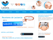 Tablet Screenshot of lactaria.org